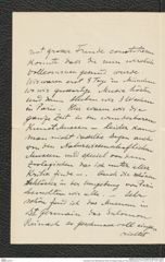 Nachlass Franz Steindachner, Brief von Grigore Antipa an Franz Steindachner (14.10.1913), Inv.Nr. 13.07, Seite 2